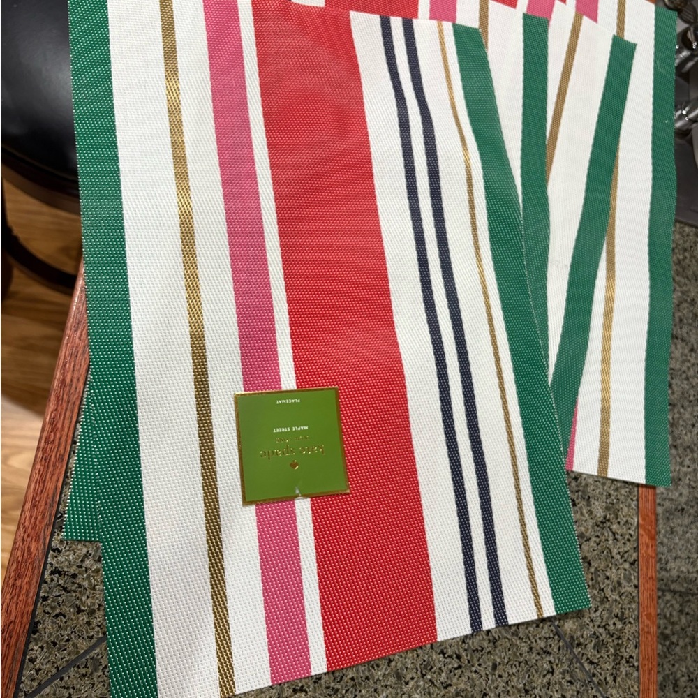 Kate Spade placements, new